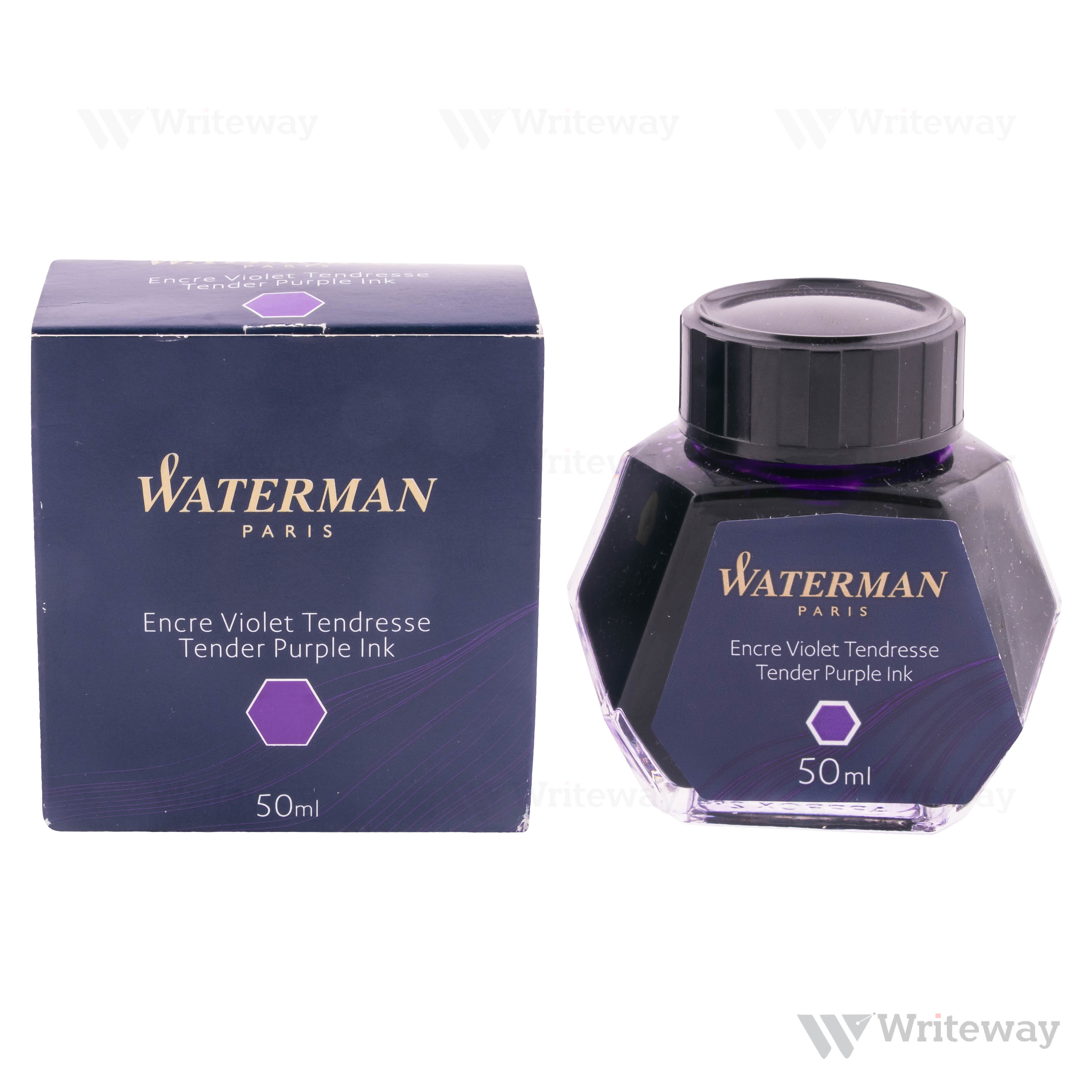 WATERMAN PURPLE INK POT
